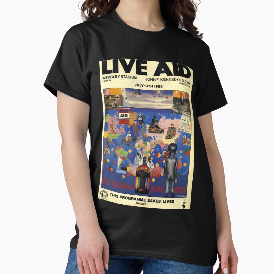 Live Aid Vintage Classic by JodiLorraine