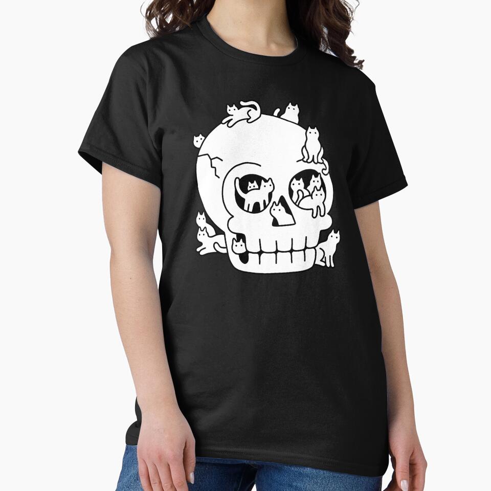 Skull is Full of Cats Doodle by obinsun