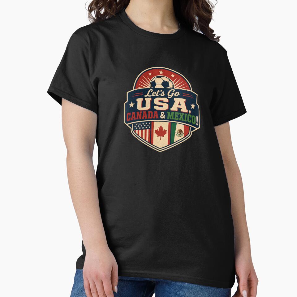 Let's Go USA Canada Mexico by DemureArtsy