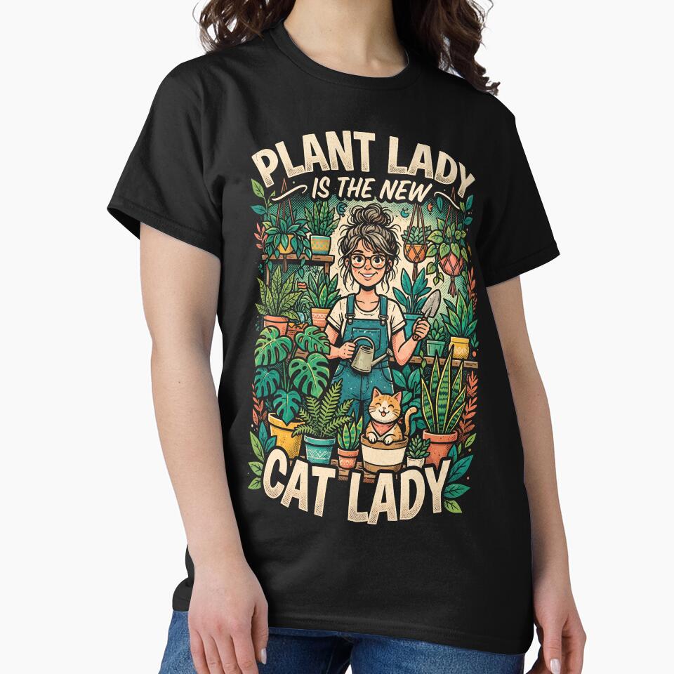 Plant Lady Is The New Cat Lady by Gabriela Mihai