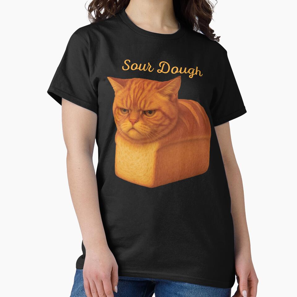 Funny Pure Bread Orange Tabby Cat Freshly Baked Sour Dough by d247