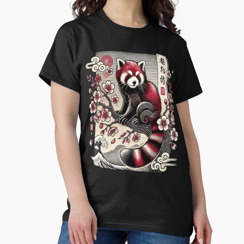 red panda bear by EuropeanPrints