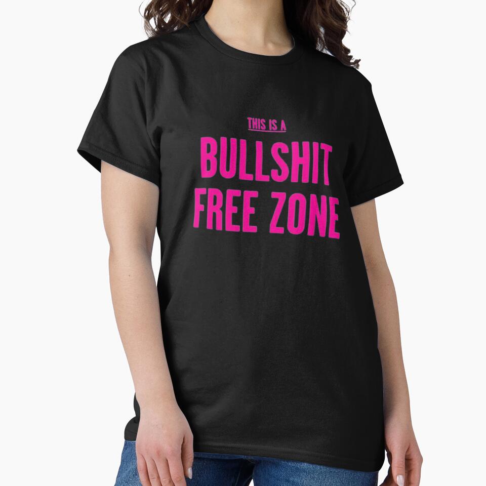 This is a bullshlt free zone t shirt by KewlMix