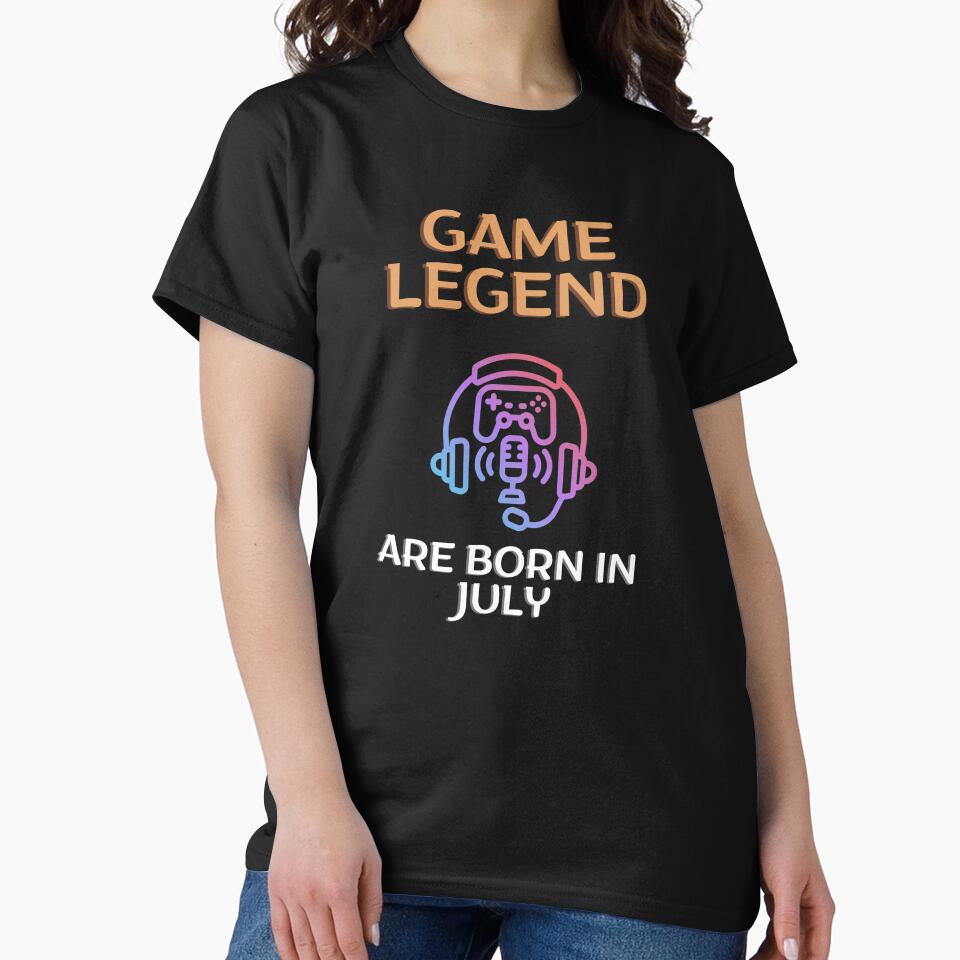 Game legend - Born in July - BW by Nemesiscrowd