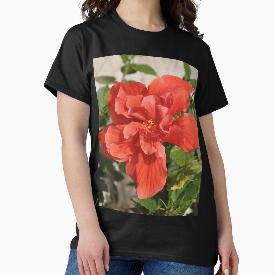 Vibrant Red Hibiscus Bloom by TheMarketplaceworld