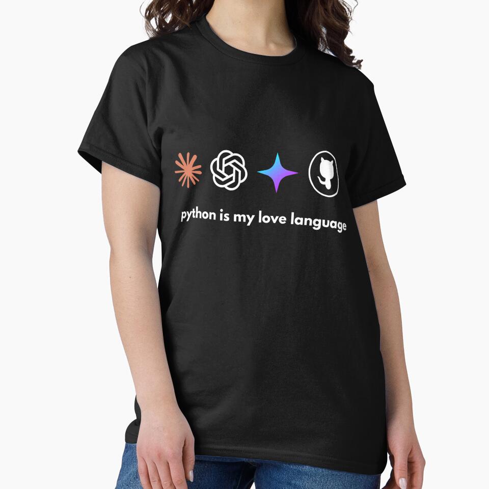 Pyhon is my love language by Wear your geek