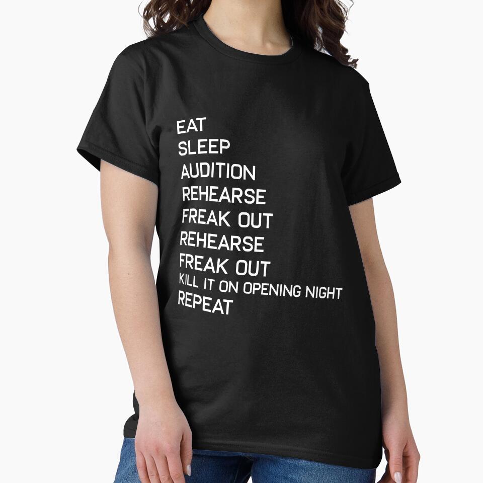 Stage Left Stage Right Funny Theater Broadway Musical Actress Actor by mrsmitful