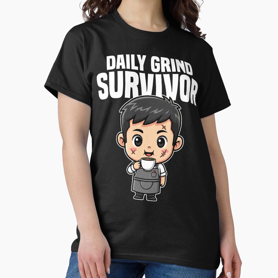 DAILY GRIND SURVIVOR - BARISTA GIFT by KEF Custom