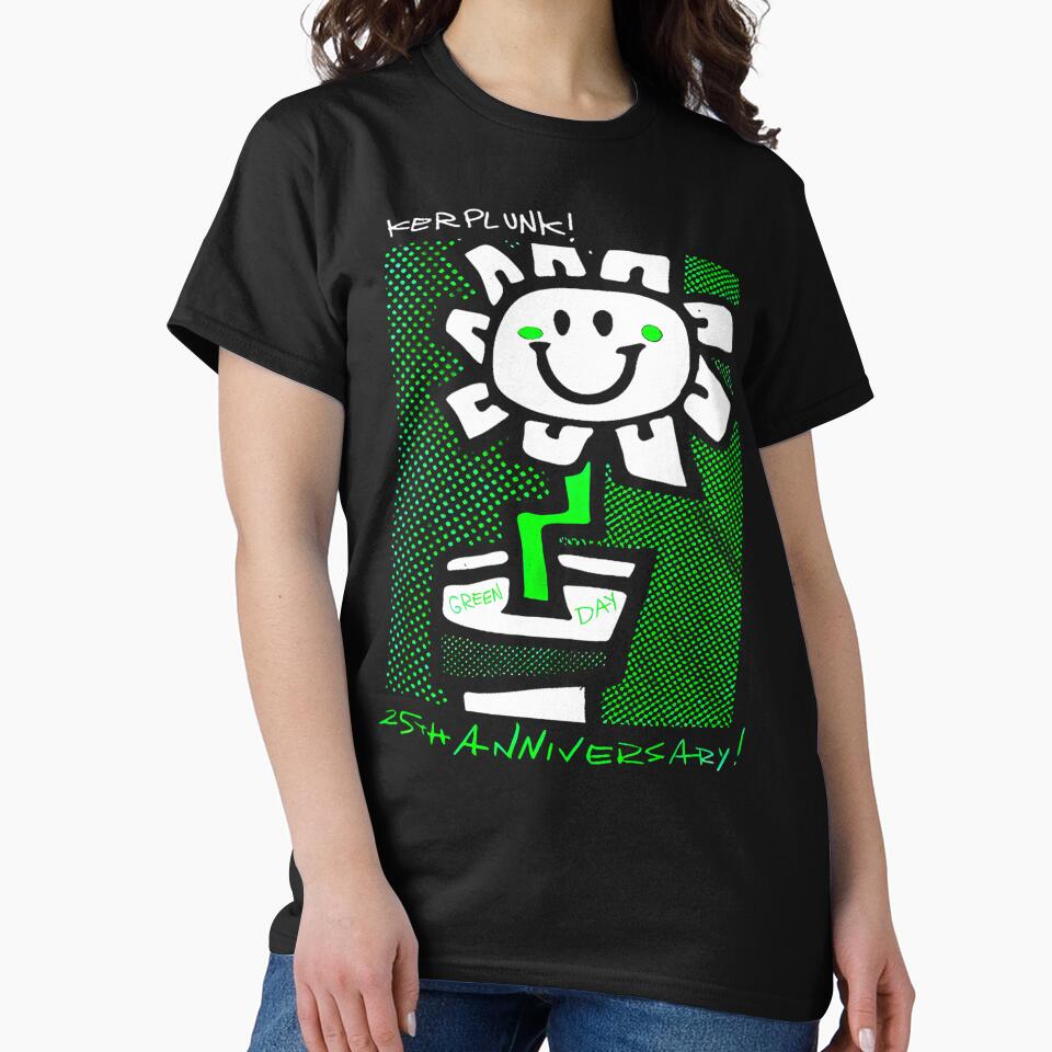 Anniversary Smiley Flower Pot Punk Rock by FindurIdentity