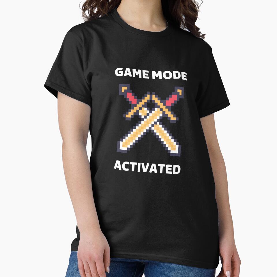 Game mode activated - Two crossed swords - White by Nemesiscrowd