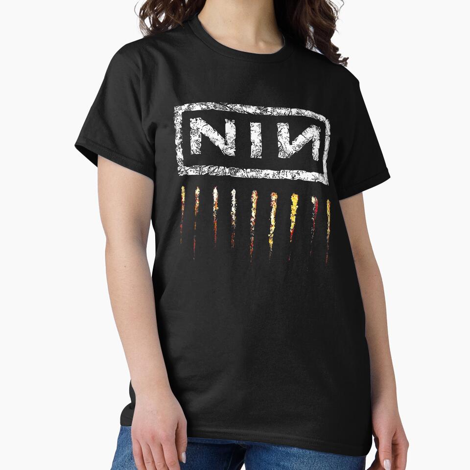 Dark Red of N-I-N by valeriweatson