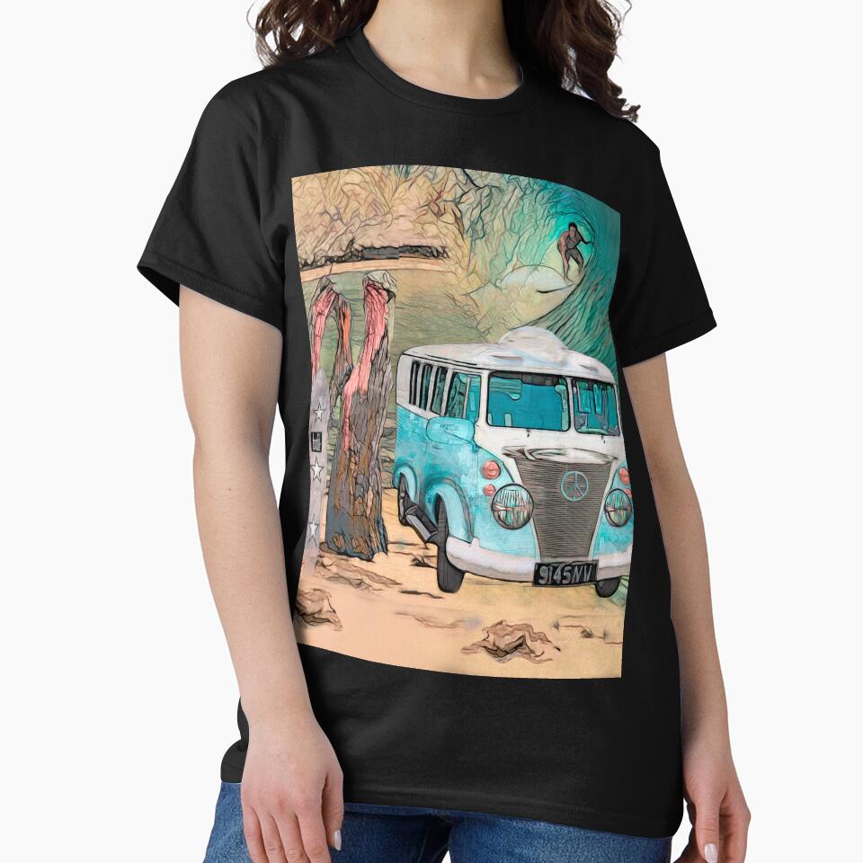 Summer waves and Surfing by bdesignsnz