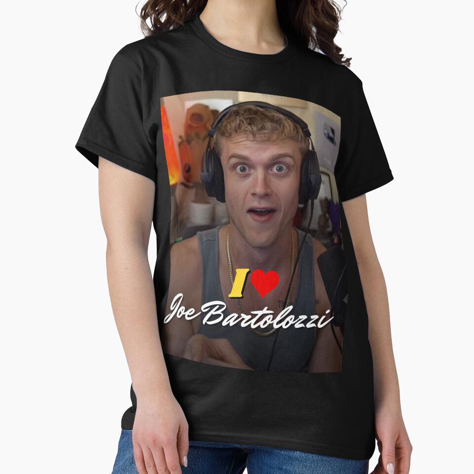 Joe Bartolozzi Painted Effect T-Shirt and Sticker by DiverseDazzle