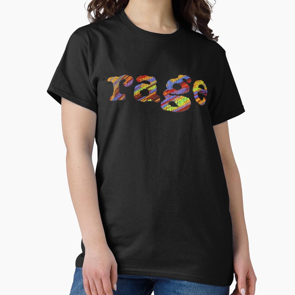 Rage Vintage Distressed Tee by edrotravieso
