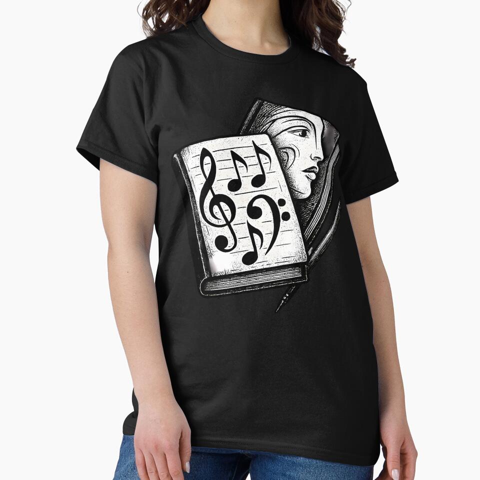 Intertwined Music Journals With Abstract Face by cerymopl