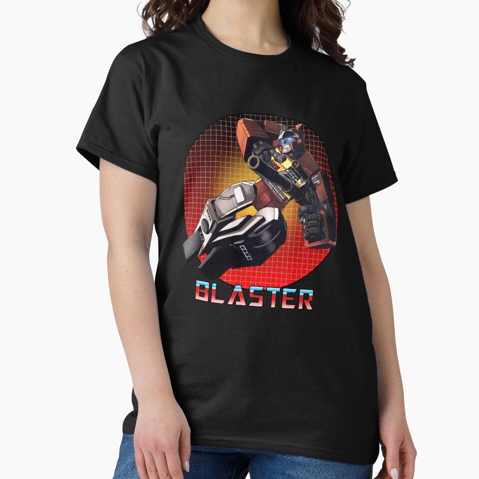 Blaster G1 Vintage Robot V2 by Retr0Tshirts