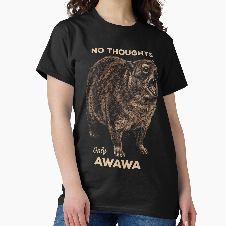 No Thoughts Only Awawa Screaming Rock Hyrax by d247