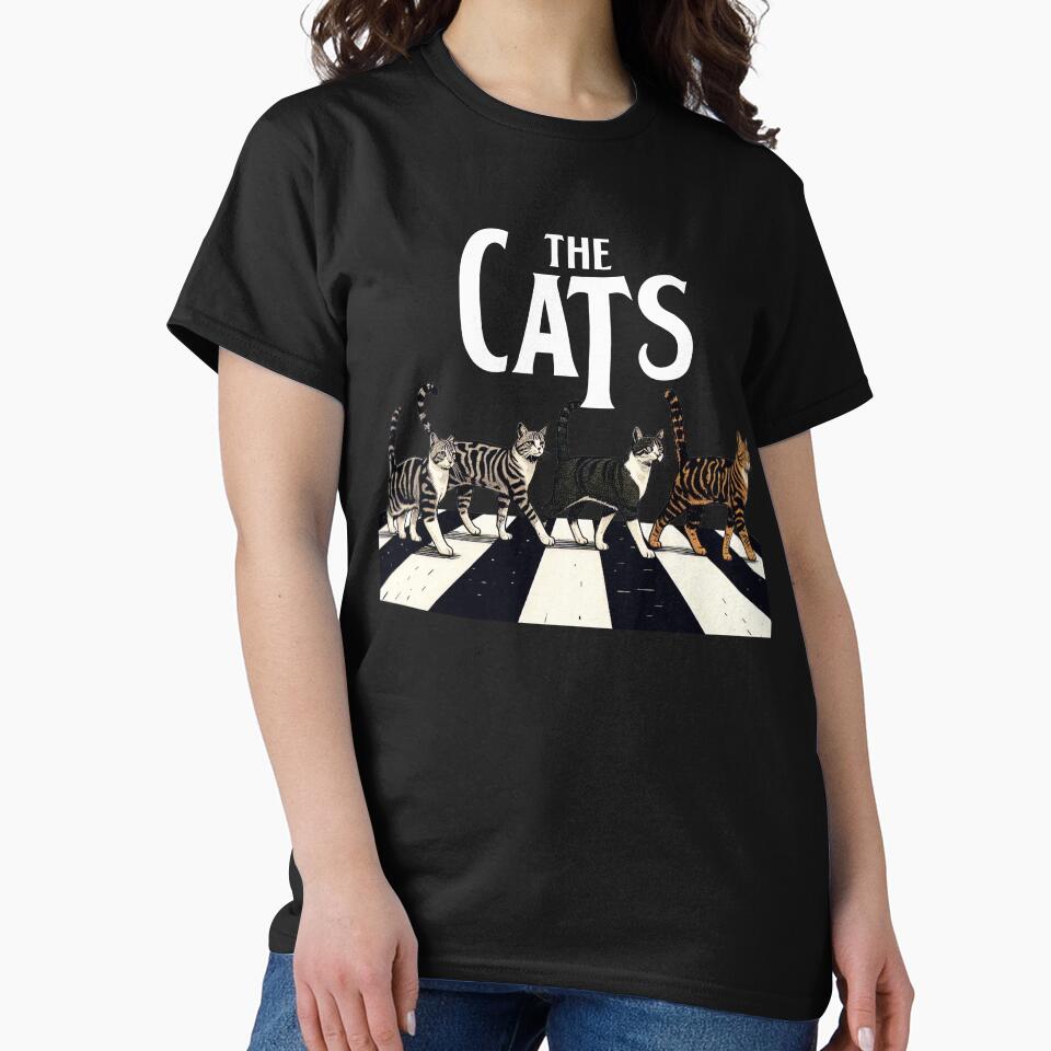 The Cats – Abbey Road Parody Design by Aredbox