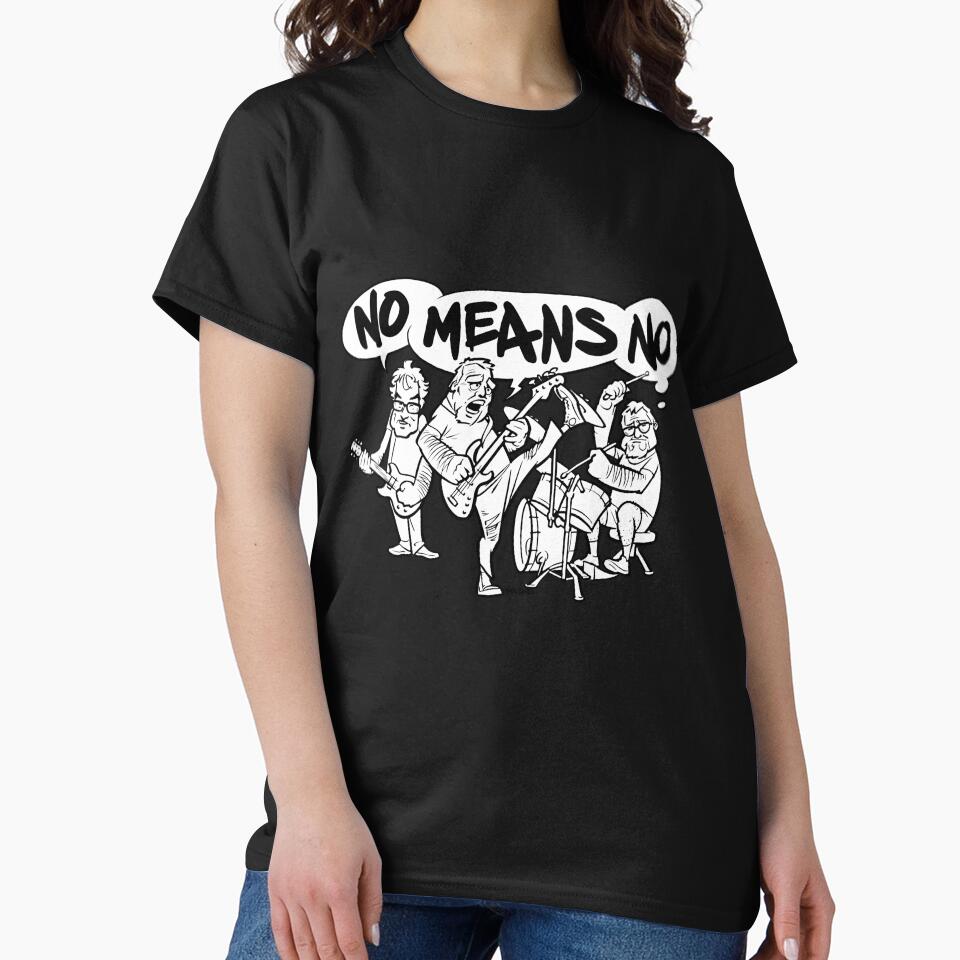 Nomeansno Cartoon by Martinsholland