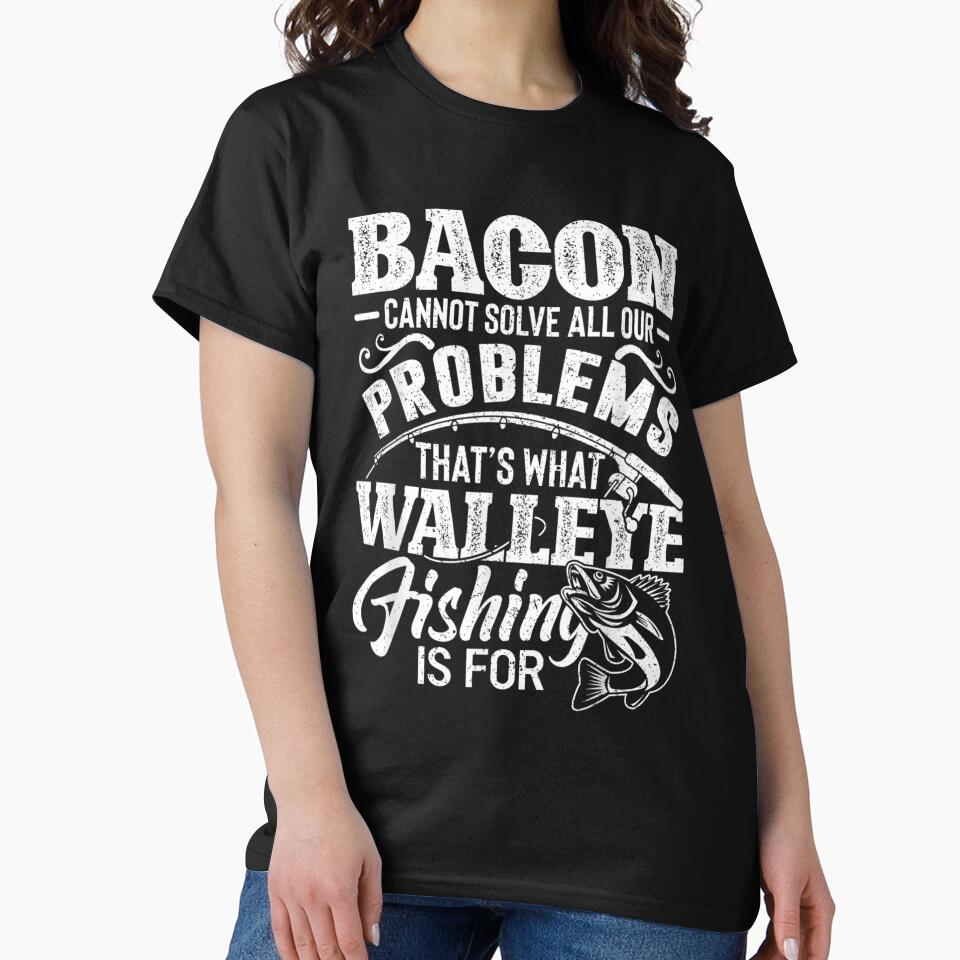 Funny Walleye Fishing Sarcastic Gift by zpruby