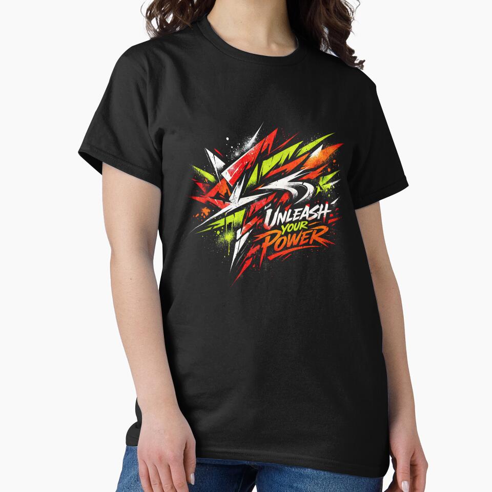 Unleash Your Power – Graffiti Energy by ForeverPrintsOK