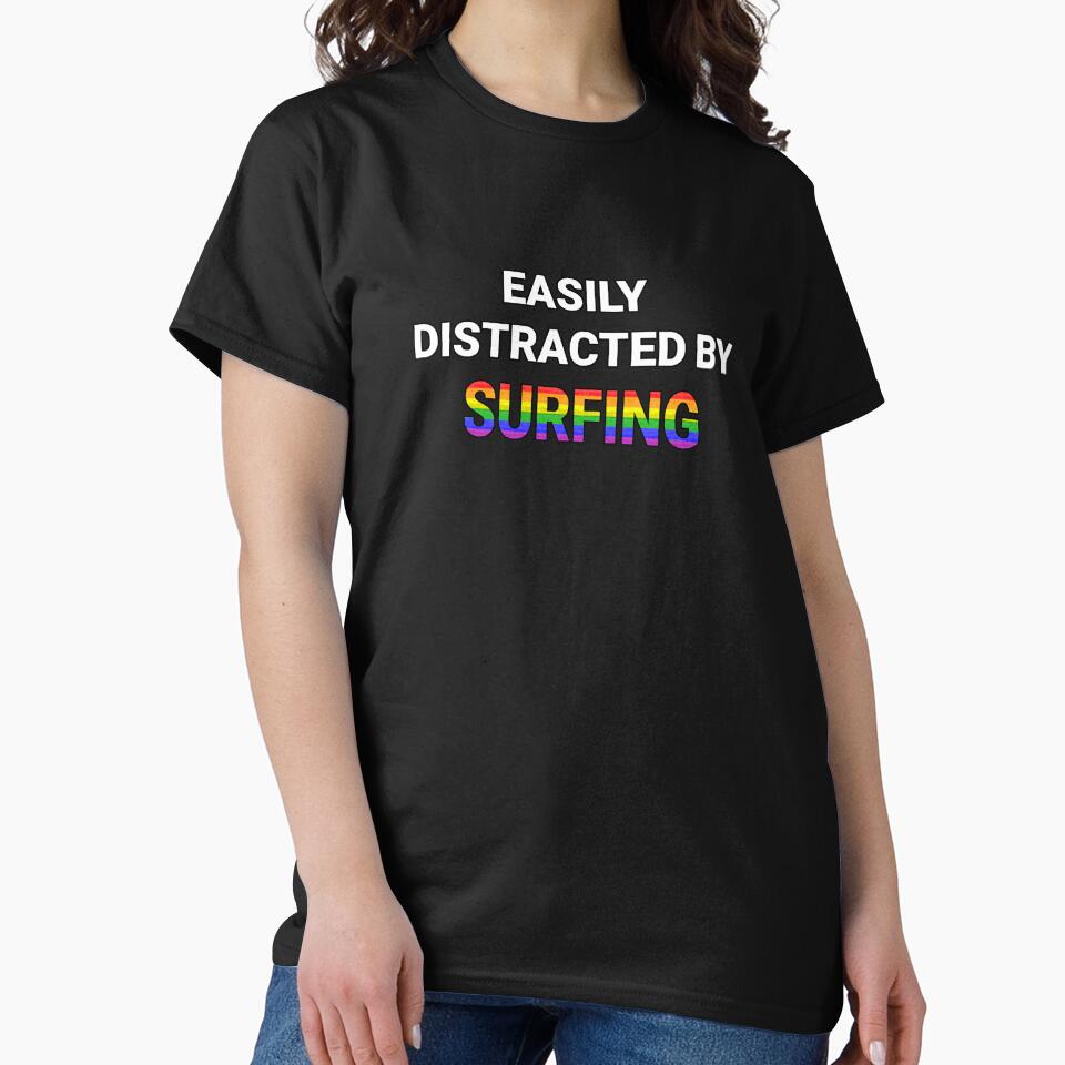 Easily Distracted By Surfing - Pride by PrideFeliz