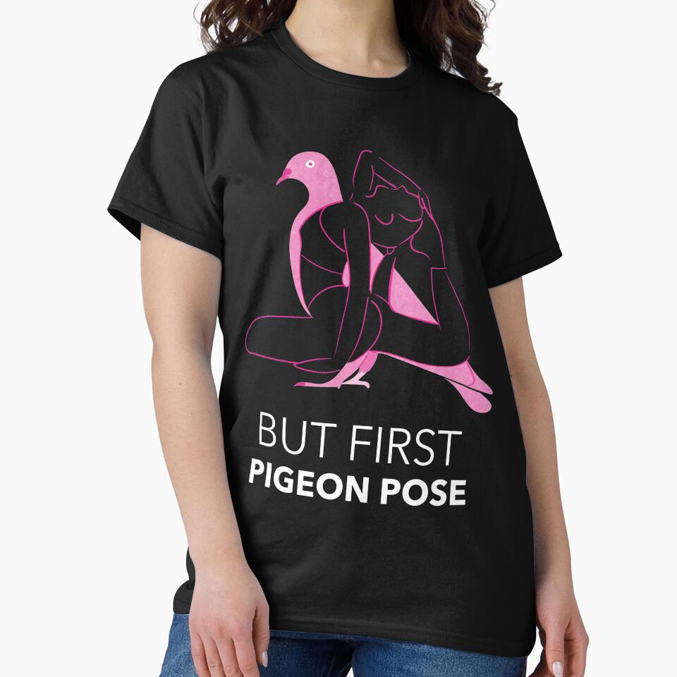 Yoga Pigeon Pose by TitanRN