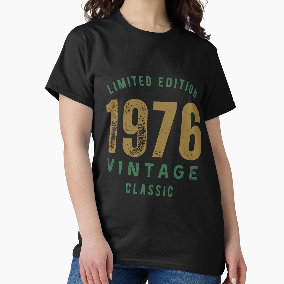 1976 Vintage Classic Limited Edition Birthday Gift Born in 1976 by HYPNK