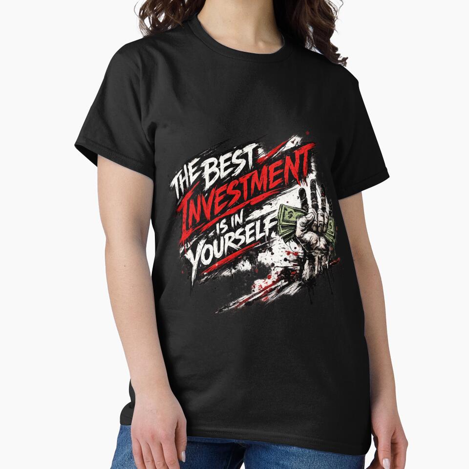 The Best Investment Is in Yourself – Inspirational Typography Design by ArtisticHeart21