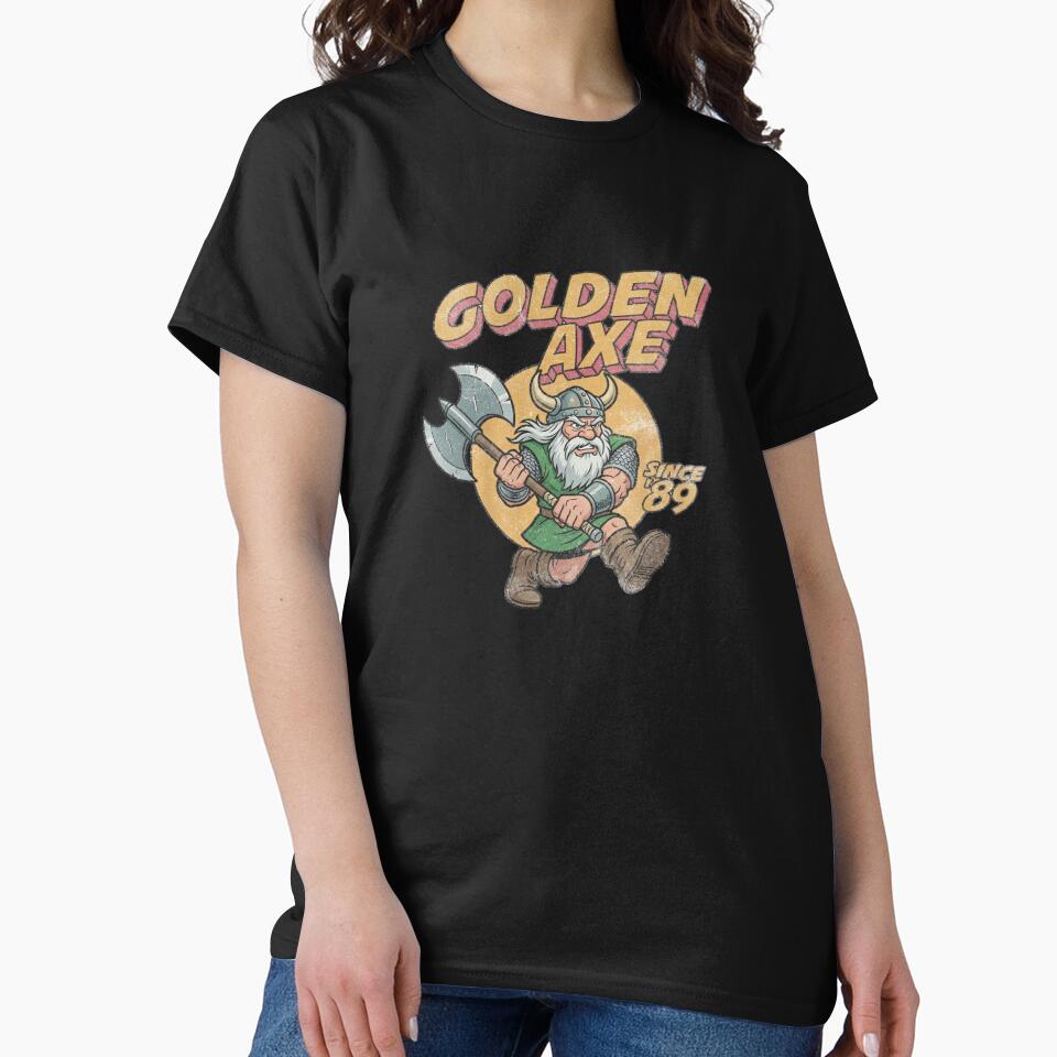 Golden Axe Since '89 Retro Gaming Arcade Game Classic Video Game Gamer Fan by Covent Vaughn