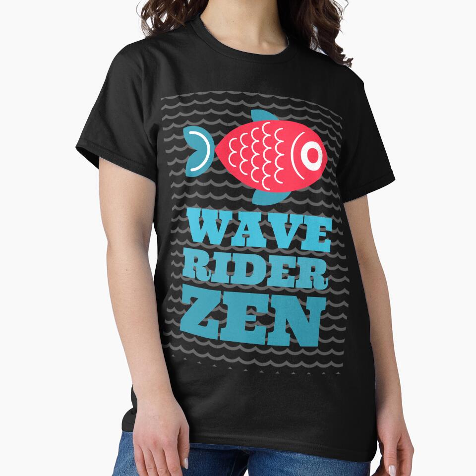 Wave Rider Zen by SarcasticTeez