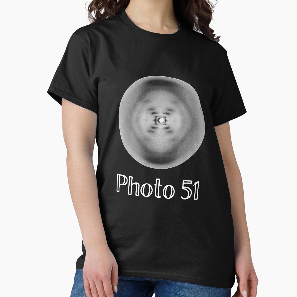 Photo 51  X-ray diffraction of DNA by Rosalind Franklin, Raymond Gosling Nature Women in STEM science black by labstud