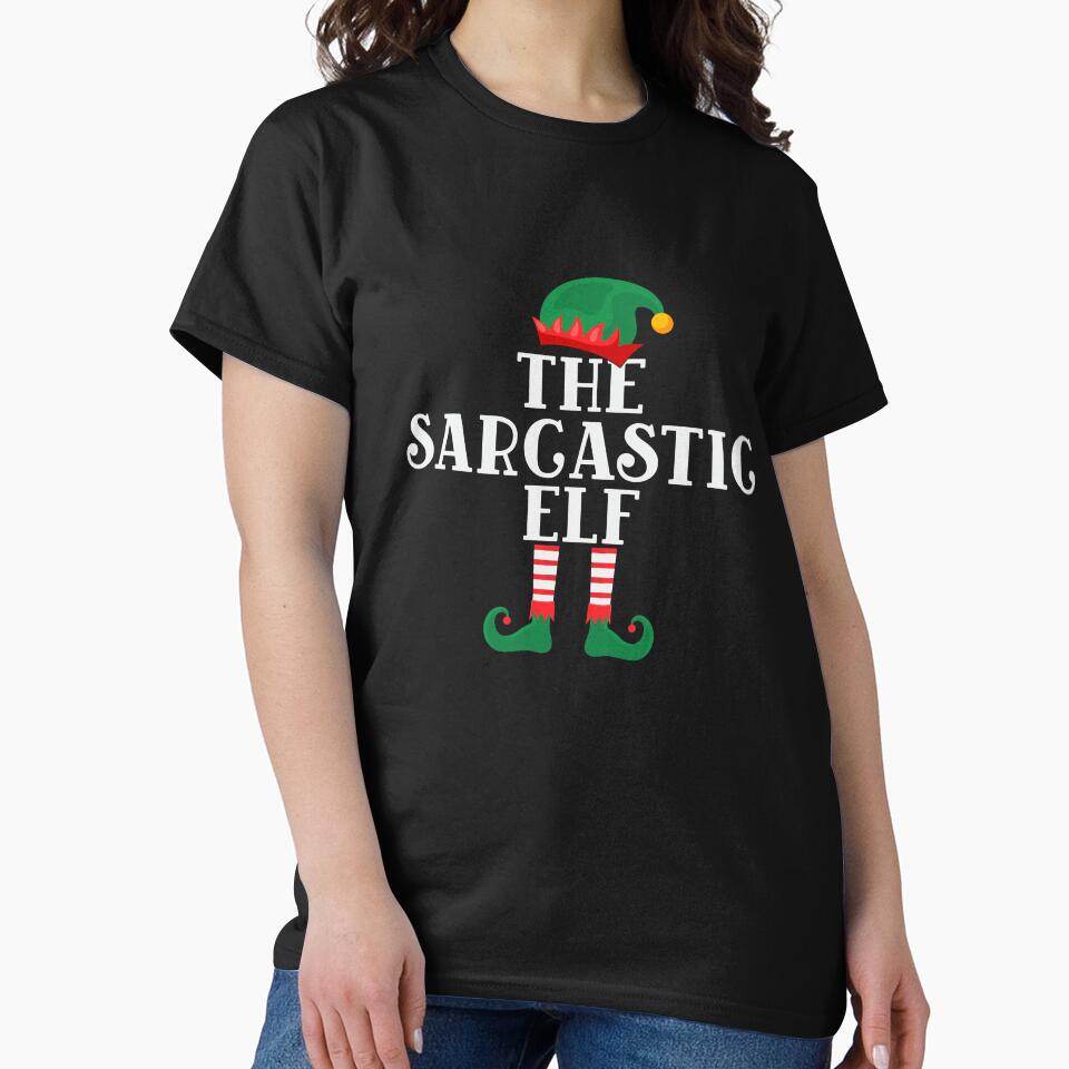 The Sarcastic Elf - Funny Christmas 2021 by thecooltable