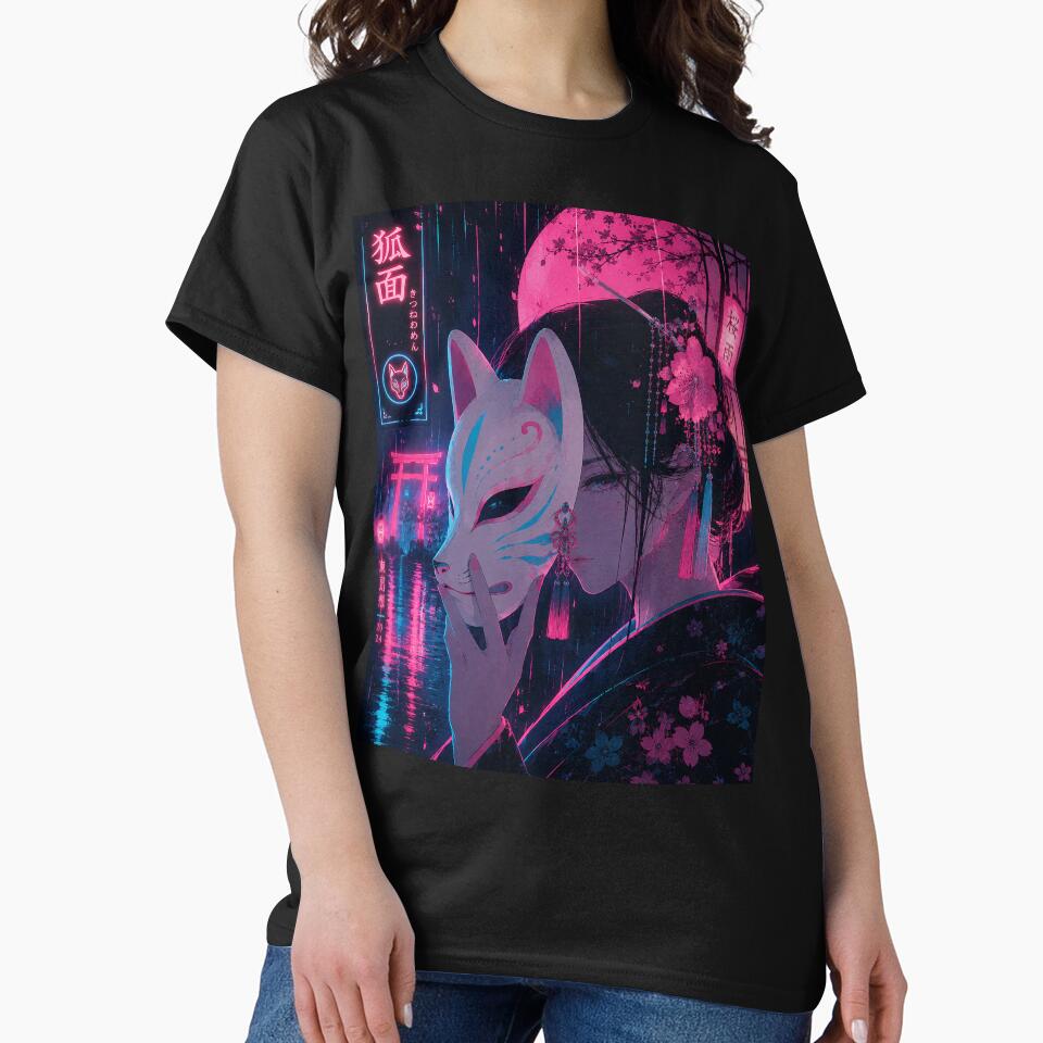 Neon Kitsune Girl by TOKYOSTUDIO