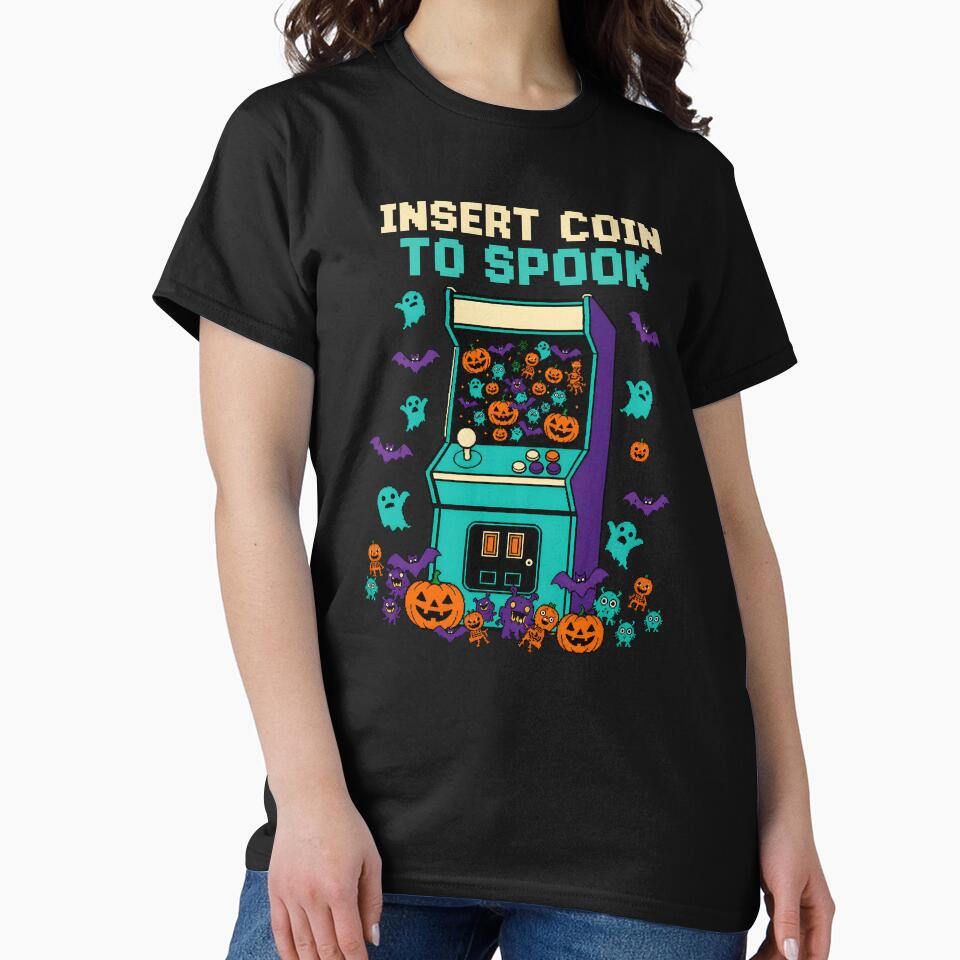 Insert Coin To Spook Halloween Arcade by SAYLOOM