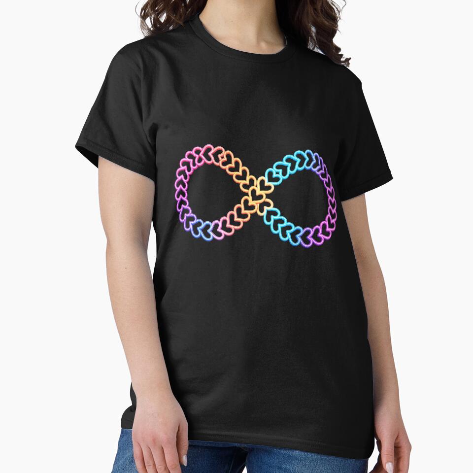 Infinite Love – Neon Loop Symbol 2 by RH Design Lab