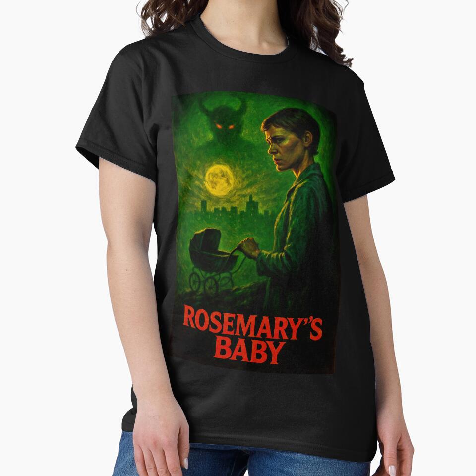 Rosemary’s Baby: The Devil’s Secret – Reimagined Horror Poster by Art's Diner
