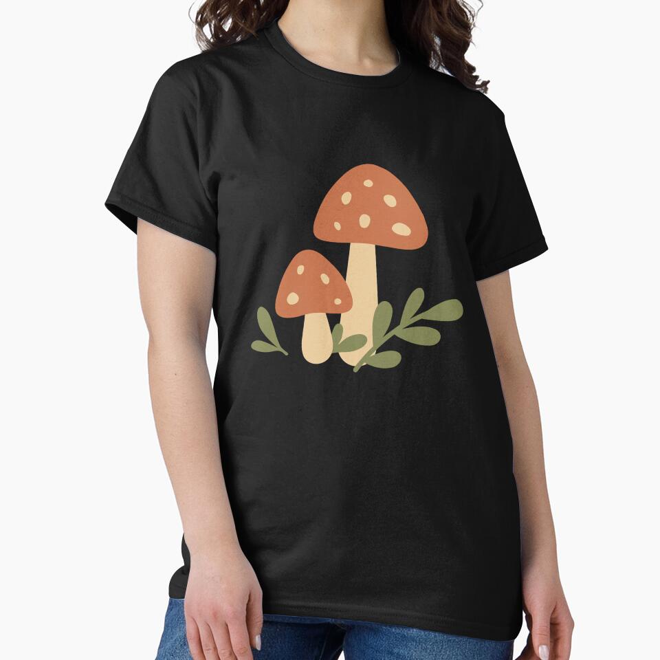 Cute Mushroom Forest Illustration | Cottagecore Nature Aesthetic by     Sela Art