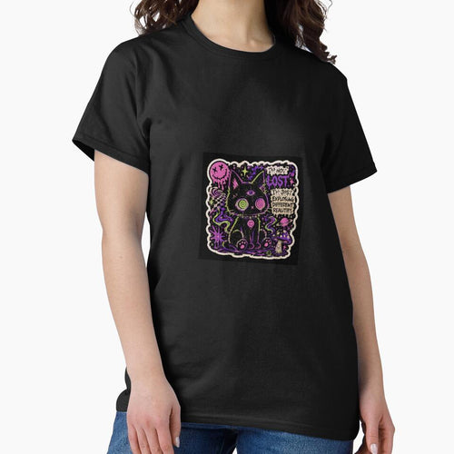 "Embrace The Chaos" Psychedelic Cat Sticker by Stickerhouse.1