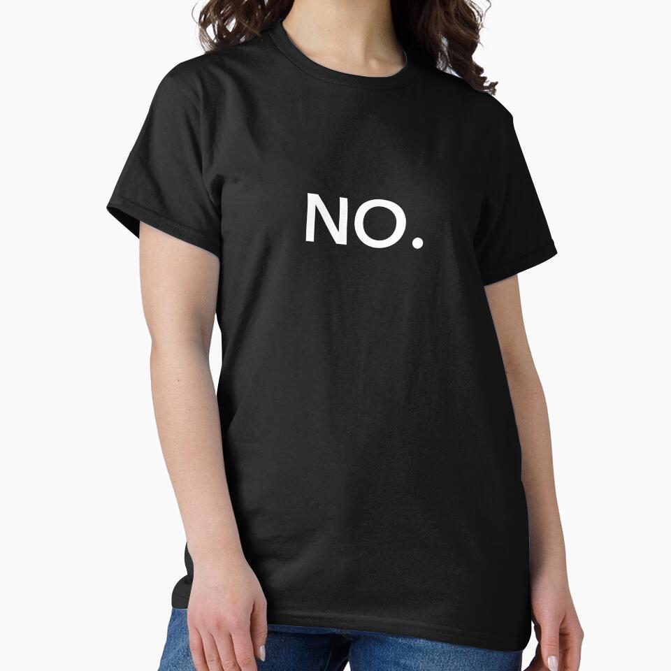 NO. - Roy's T-shirt by Chris Jukes