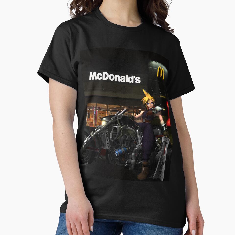 Final Fantasy Cloud McDonalds by tridux