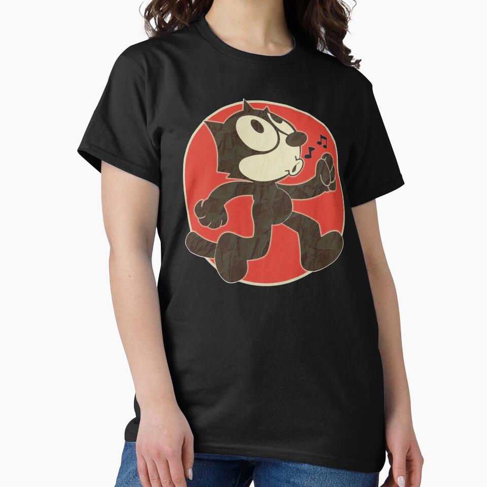Felix The Cat Keep Walking Vintage Retro by SynstheticRealm