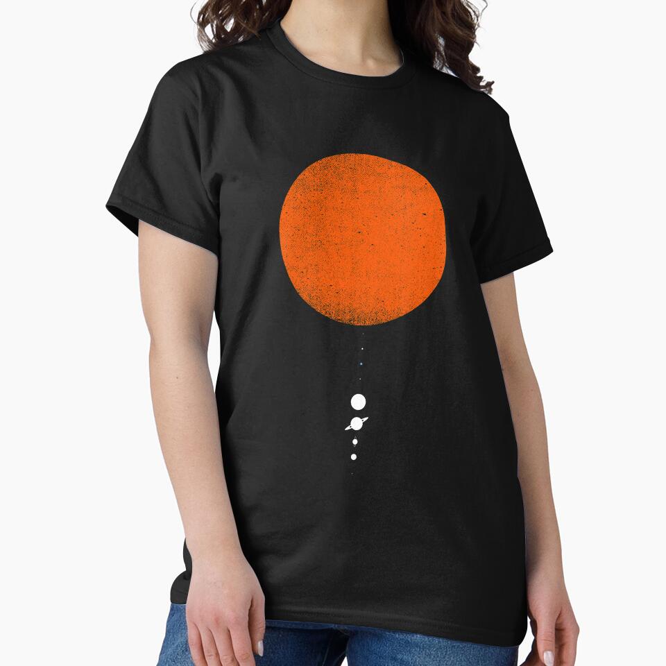 Minimal Solar System by geekchic tees