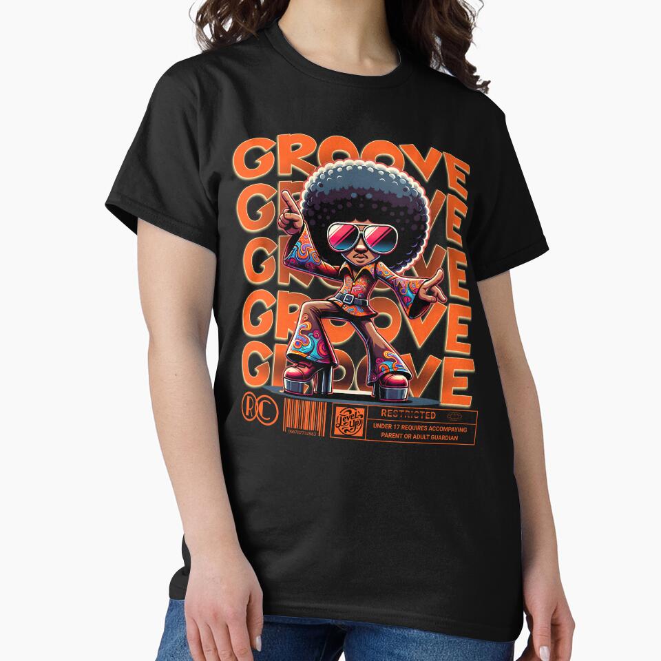 Retro Groove Afro Disco Vibes by Belarte.shop