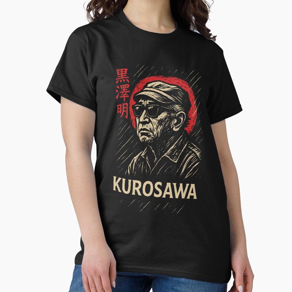 Akira Kurosawa - Japanese Director Portrait Series by gogopachinko