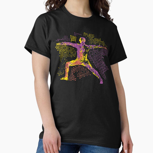Abstract Colorful Concept Yoga Pose by jazzworldquest