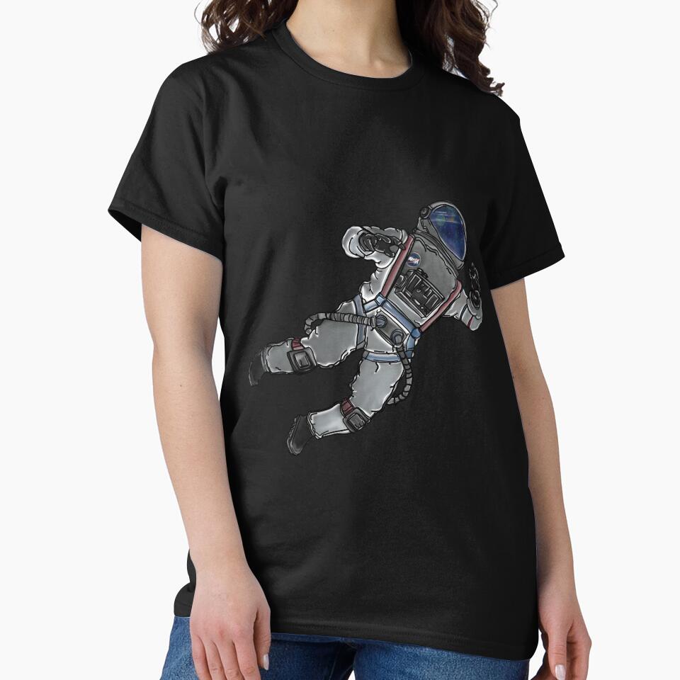 Floating Astronaut in Cosmic Space by madworld123