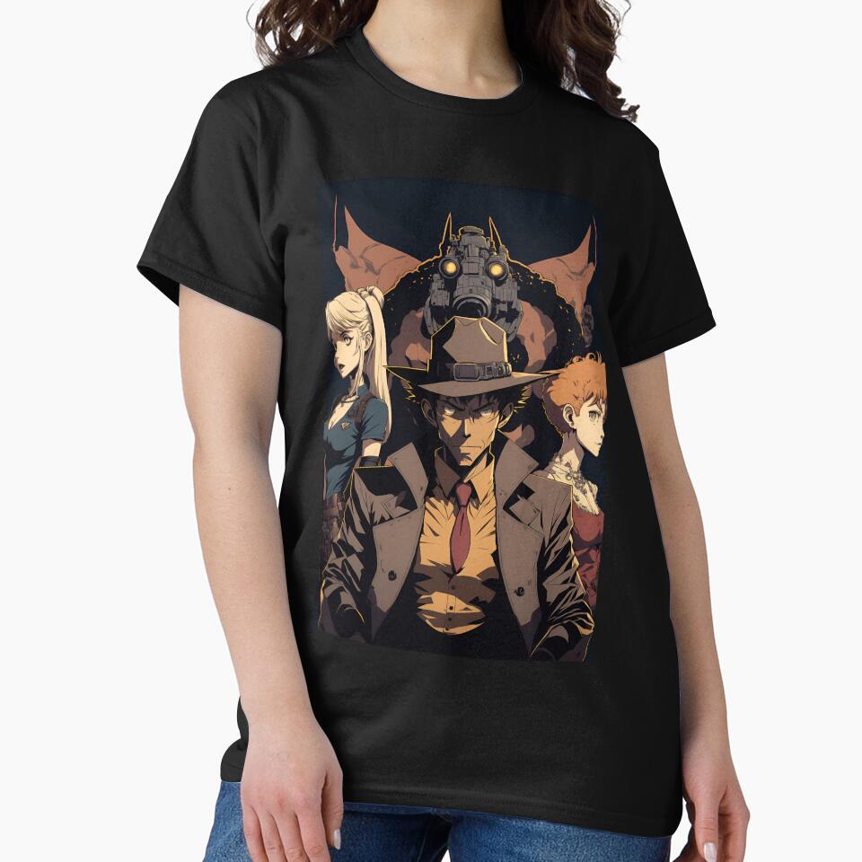 Anime Detective Man with his sidekicks by Bubblebuk