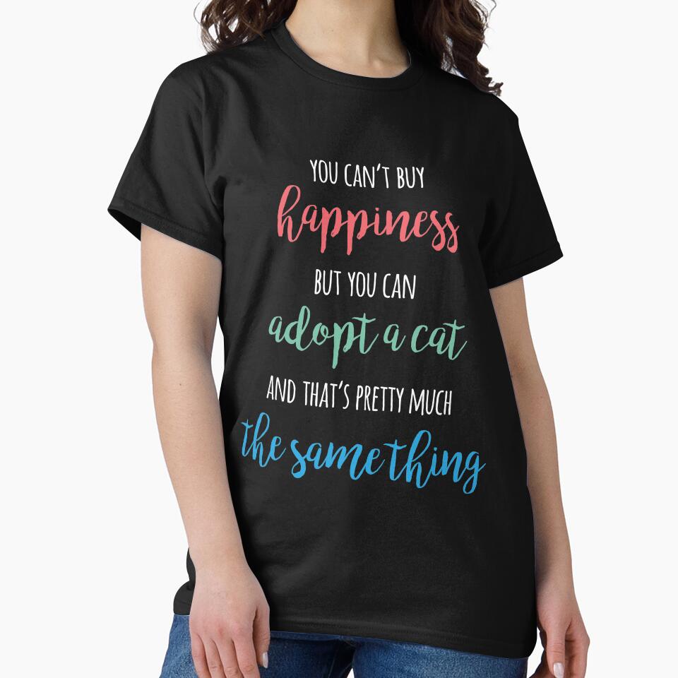 Cat Lover gift Adot A Cat Cat Adopter Shirt Kitty Adoption Meme by djpraxis
