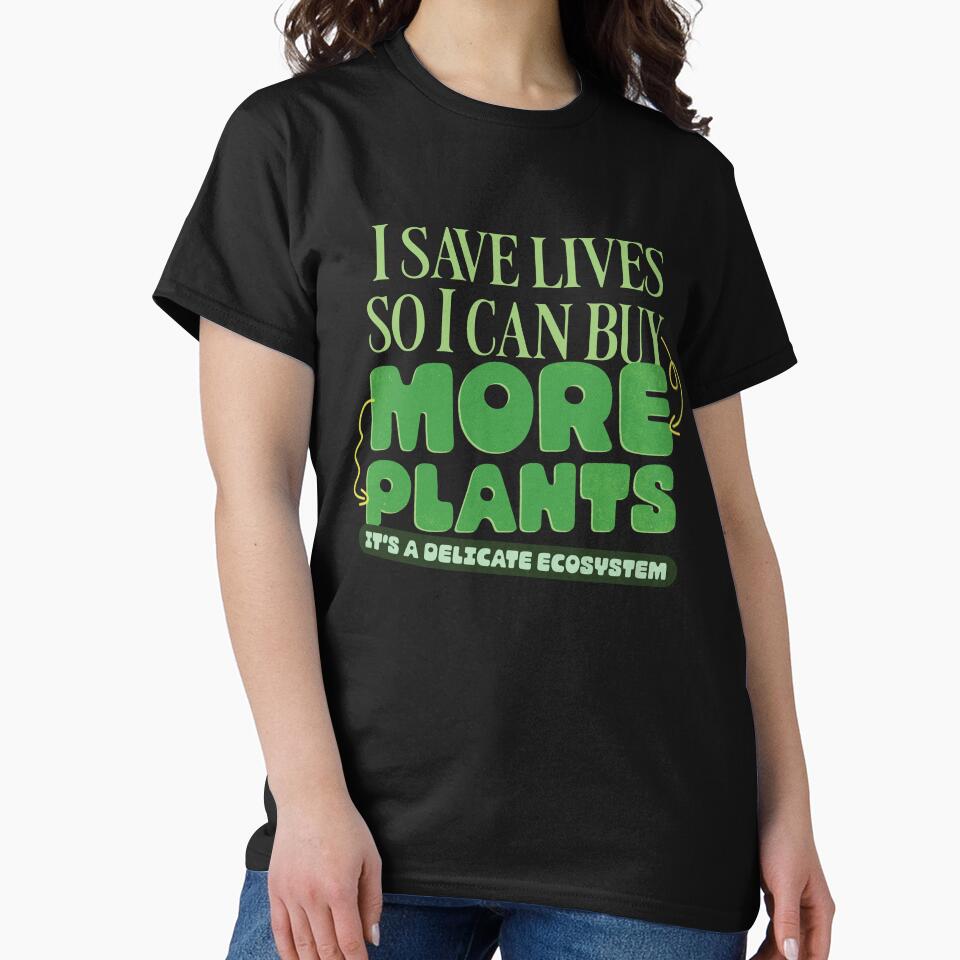 Life Saver and Plant Parent Ecosystem Art by LinaValearte